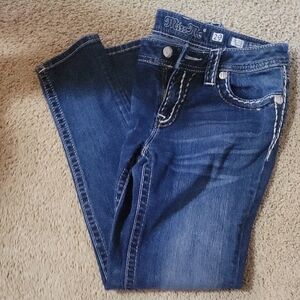 Miss Me Blue Boot Cut Jeans